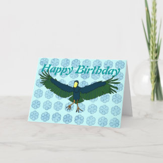 Shoebill greetings card karte