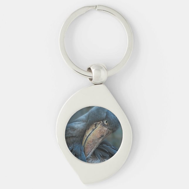 Shoebill Schlüsselanhänger (Vorderseite)