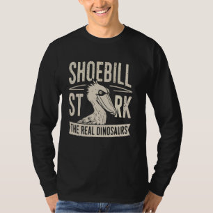 Shoebill Stork Lover Whalehead Bird Vogelbeobachtu T-Shirt