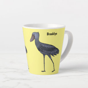 Shoebill-Vogel-Cartoon Milchtasse