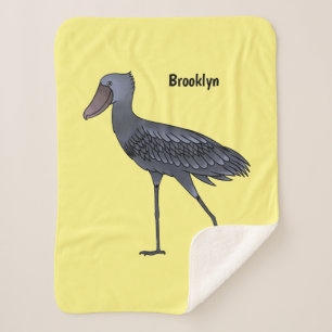 Shoebill-Vogel-Cartoon Sherpadecke