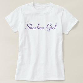 Shoelace Girl - Lila T - Shirt