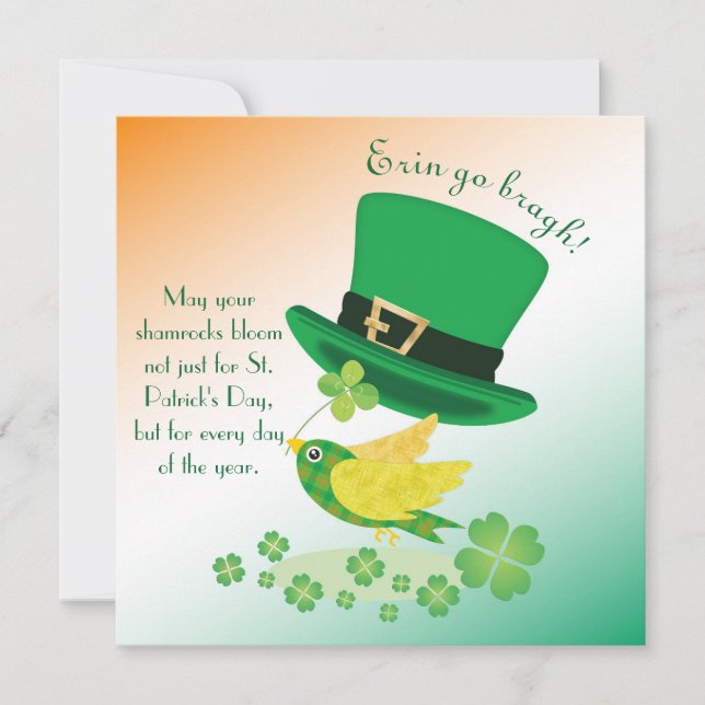 Shoemaker's Lucky Flight-Karte (Vorderseite)