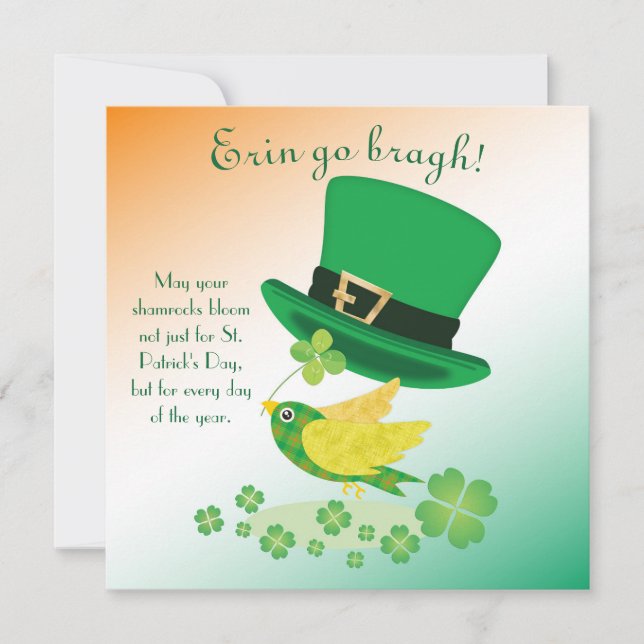 Shoemaker's Lucky Flight-Karte (Vorderseite)