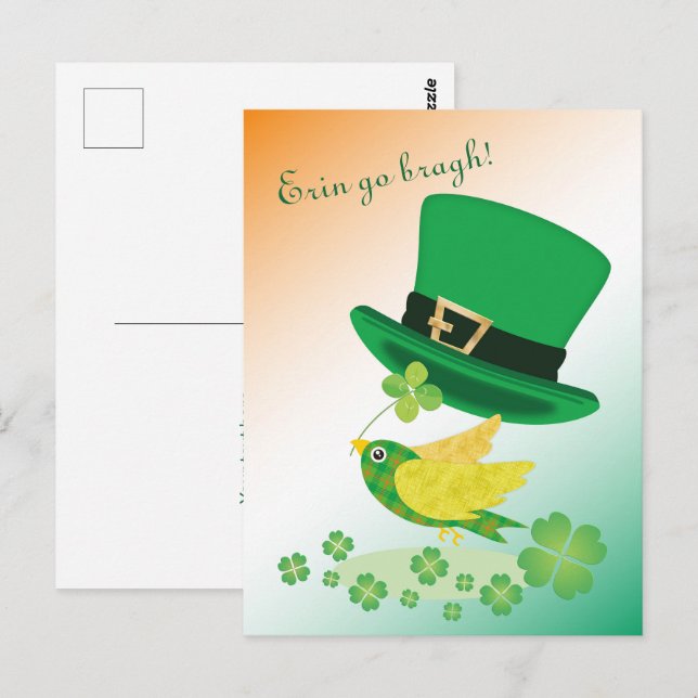 Shoemaker's Lucky Flight Postkarte (Vorne/Hinten)
