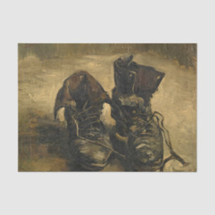 Shoes, 1886 by Vincent van Gogh Seidenpapier