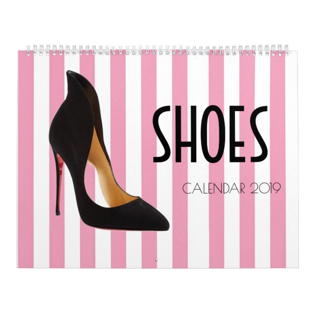 SHOES CALENDAR 2019 - große Größe Kalender (Titelbild)