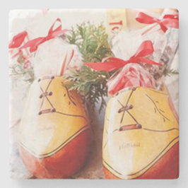 Shoes Merry Christmas_coaster Steinuntersetzer