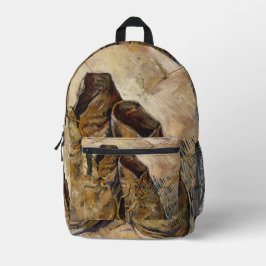 "Shoes" Van Gogh Backpack Bedruckter Rucksack