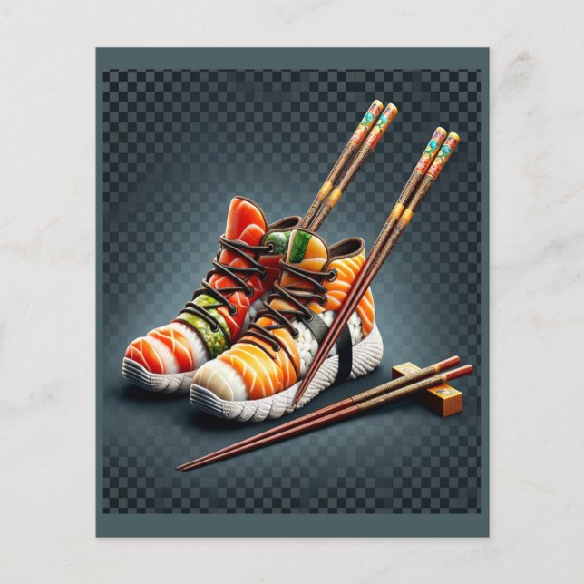Shoeshi ME - Einzigartig Sushi Sneaker Flyer (Vorne)