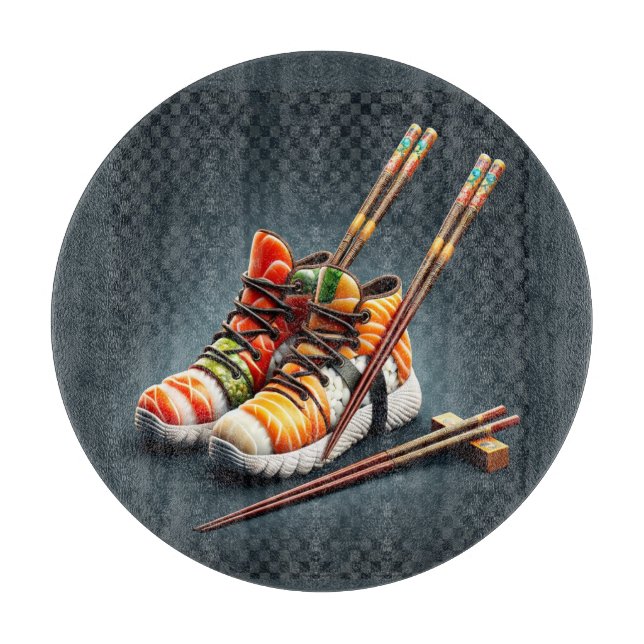 Shoeshi ME - Einzigartig Sushi Sneaker Schneidebrett (Vorderseite)