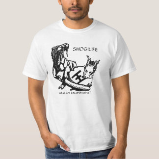 Shogi Leben - was schützen Sie? T-Shirt