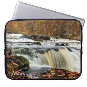 Shohola Falls im Herbst Laptopschutzhülle