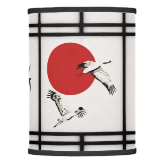 Shoji - Bambou et grue