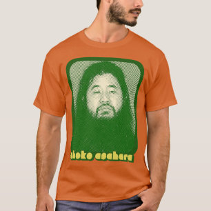 Shoko Asahara Retro Style Culler Leader Design T-Shirt