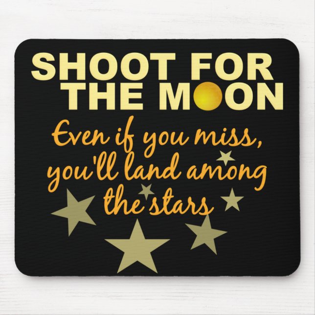 Shoot 4 Mond Mousepad (Vorne)