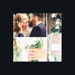 Shoot Collage Wedding Foto Leinwanddruck<br><div class="desc">Hochzeitscollage Foto Print. 3 Fotos. Hochzeitskollektion.</div>