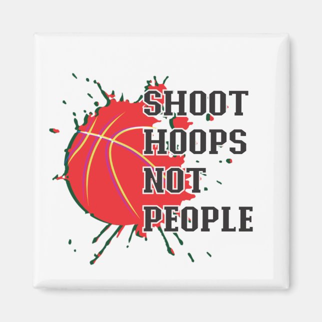 Shoot Hoops Magnet (Vorne)