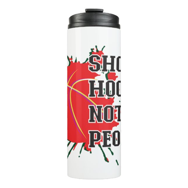 Shoot Hoops Thermosbecher (Vorderseite)