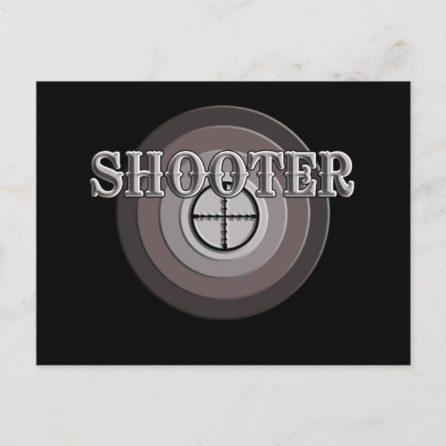 Shooter Postkarte (Vorderseite)