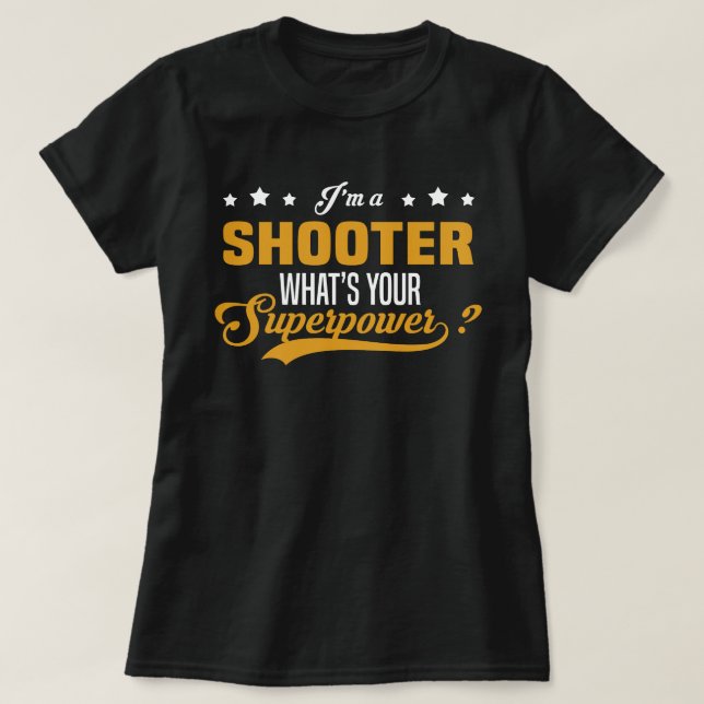 Shooter T-Shirt (Design vorne)