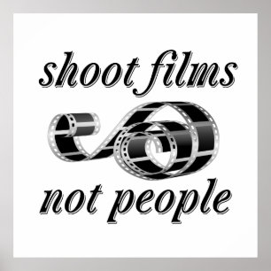 Shooting Filme nicht Menschen Poster