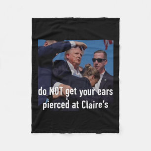 Shooting lässt dir deine Ohren beim Claire's nicht Fleecedecke