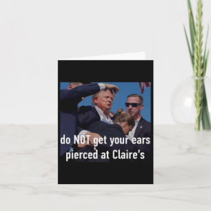 Shooting lässt dir deine Ohren beim Claire's nicht Karte