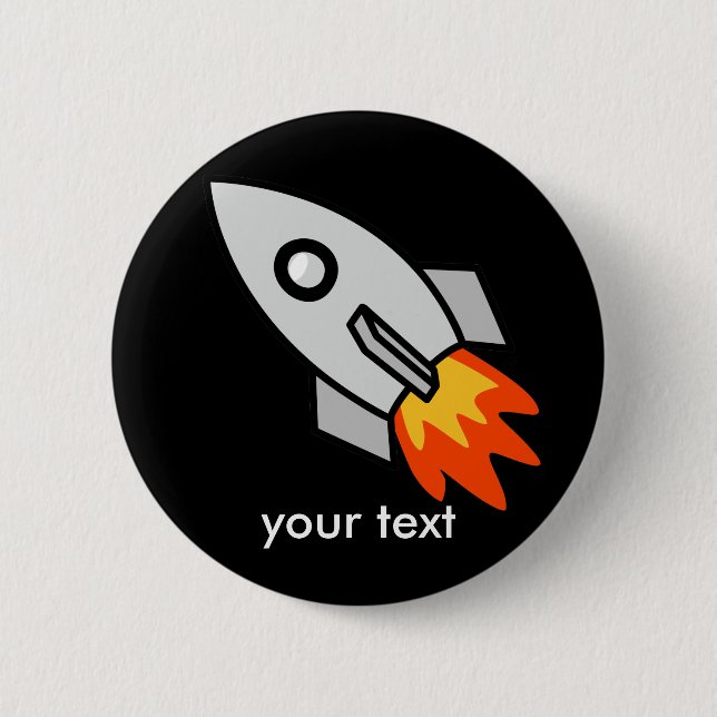 Shooting rocket Gifts Button (Vorderseite)