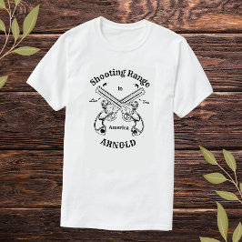 Shooting Sports Range Arnold Missouri Vintages Log T-Shirt