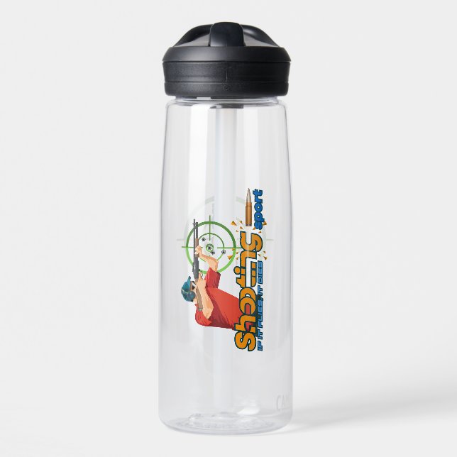 Shooting Sports | Wasserflasche Trinkflasche (Vorne)