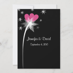 Shooting Star Hochzeit Einladung