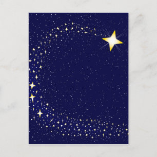 Shooting Star Postkarte