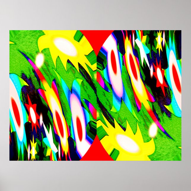 Shooting Stars Art Poster (Vorne)