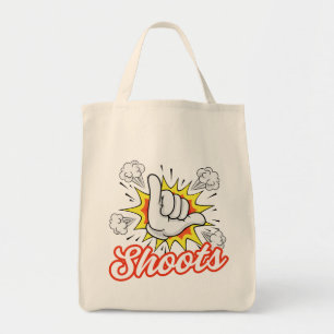 Shoots Comic Shaka Hawaii Hawaiian Pidgin Slang Tragetasche