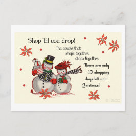 Shop bis du abgehst! postkarte