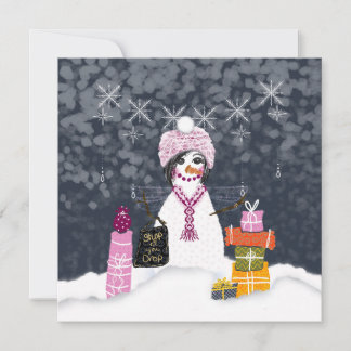 Shop N Drop Weihnachtskarte Karte