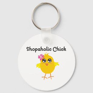 Shopaholic Chick Schlüsselanhänger