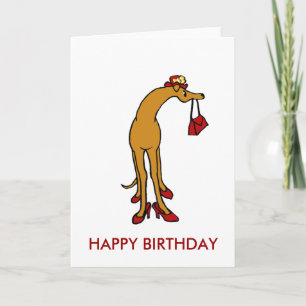 Shopgrey, GLÜCKLICH GEBURTSTAG Karte