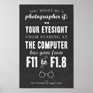 Shoppe Satire - Humor for Photographers Poster