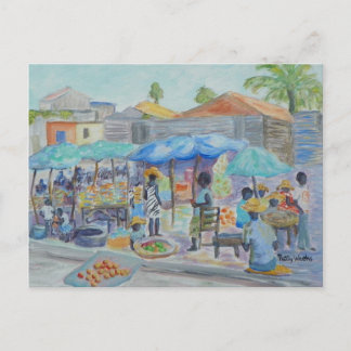 SHOPPING EN HAÏTI Carte postale