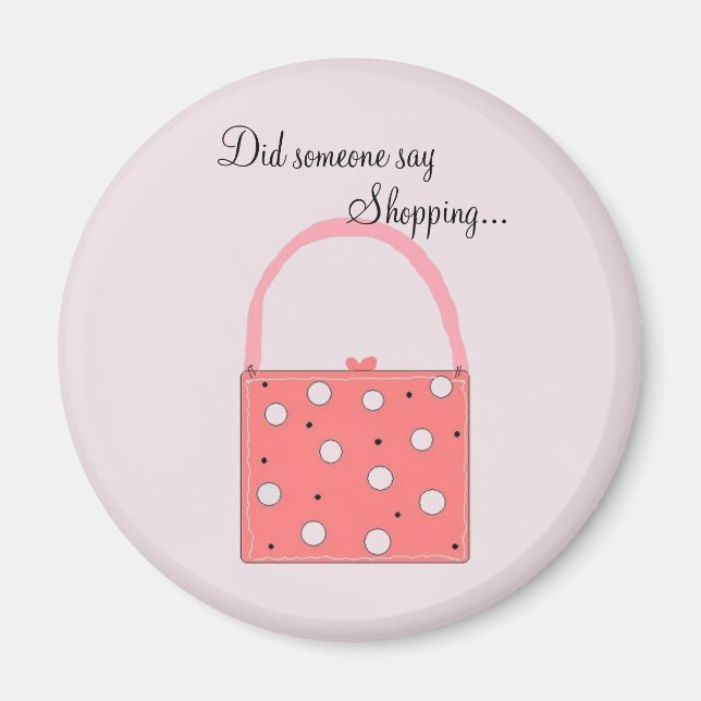 Shopping ist Spaß Magnet (Vorne)