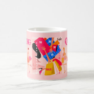 SHOPPING KÖNIGIN KOLLEKTION KAFFEETASSE