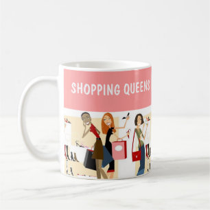 SHOPPING KÖNIGIN KOLLEKTION KAFFEETASSE