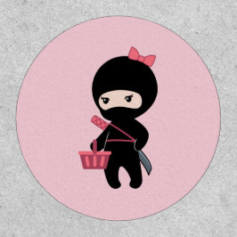 Shopping Ninja Girl auf Pink