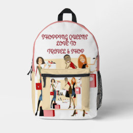 Shopping Queen Collection - Damen Bedruckter Rucksack