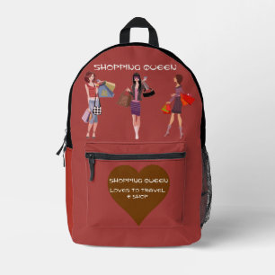 Shopping Queen Collection- Damen Bedruckter Rucksack