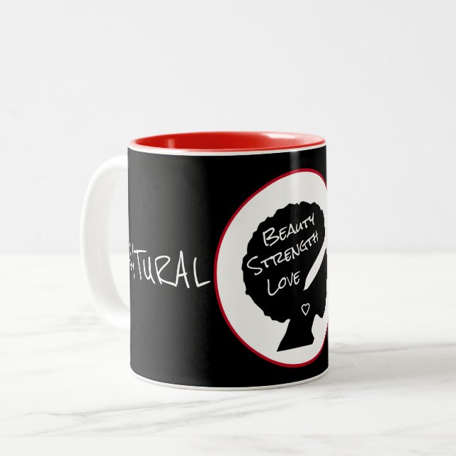 Shopping Queen Collection - Ladys Zweifarbige Tasse (Vorderseite Links)