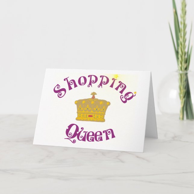 shopping Queen Karte (Vorderseite)