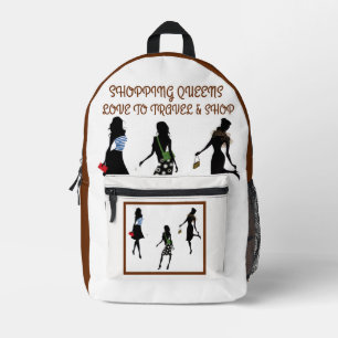Shopping Queen Kollektion - Damen Bedruckter Rucksack